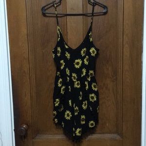 Sunflower romper